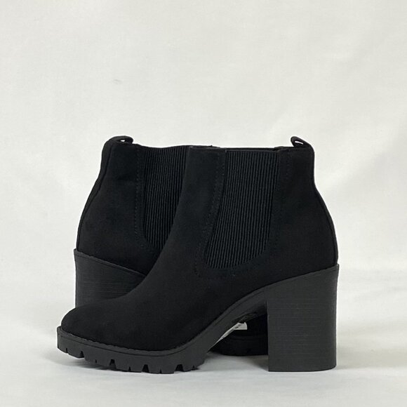 New Topshop Byron Black Chelsea Unit Boot 6.5 / 37 - Picture 3 of 12